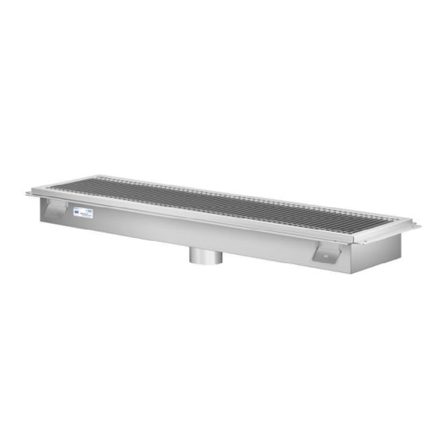 Koolmore KM-FTG-1236 KoolMore Commercial Floor Trough Drain 36"W X 12"D 4"dia. Drain Connections