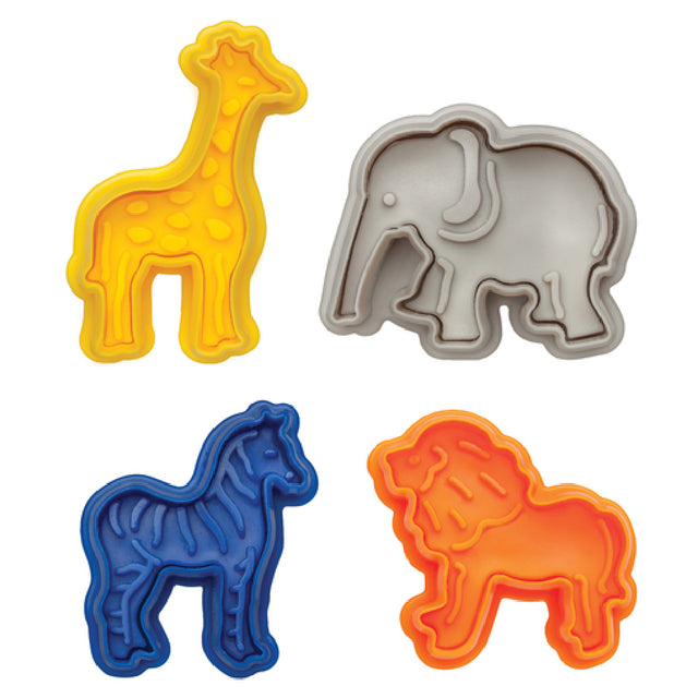 Harold Import Co. 93249 Mrs. Anderson's Baking® Animal Cookie Cutter Set Includes: Zebra Elephant