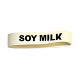 Service Ideas FBSOYMILK Service Ideas Flavor Band Rubber Band Soy Milk White
