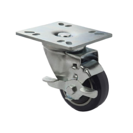 1880 Hospitality FPCST355 Focus Foodservice Universal Caster Set Mounting Plate: 3-1/2" (10.2 Cm)