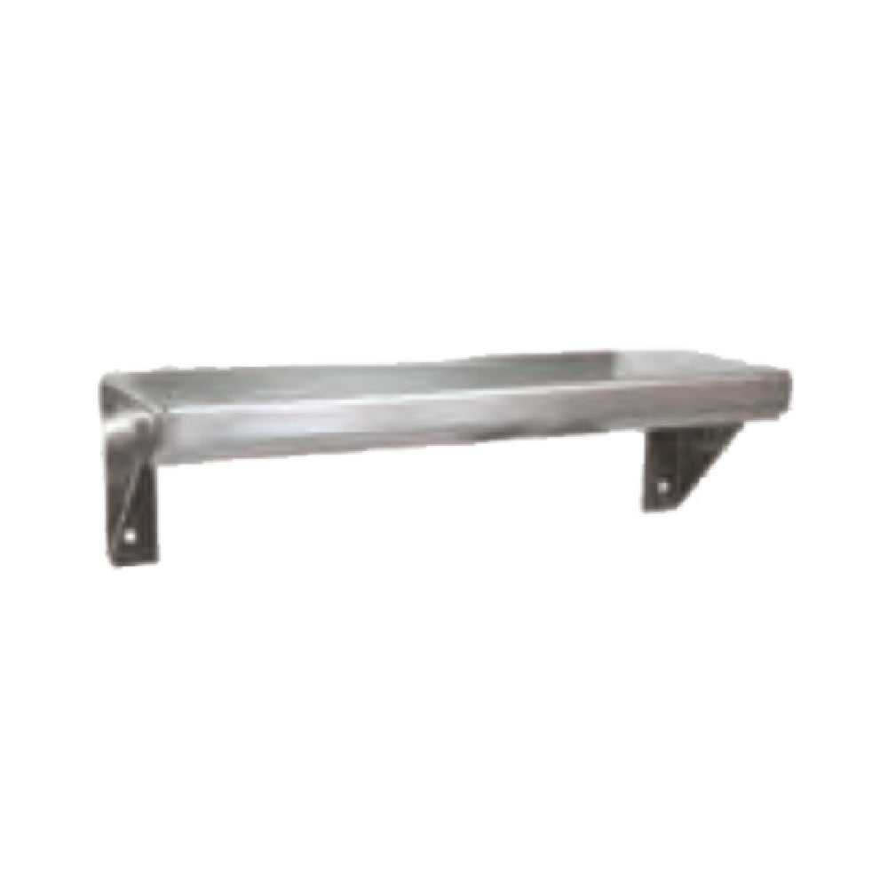 John Boos BHS5166-X Lavatory Shelf Wall-mounted 16"W X 5"D