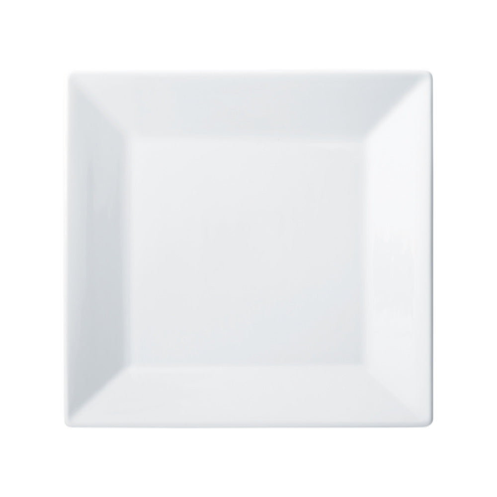 Winco RPS-10 Royalsquare Plate 10"L X 10"W X 1"H