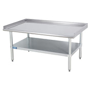 Sapphire Manufacturing SMES-2418G Equipment Stand 18"W X 24”D 16/400 Stainless Steel Reinforced Top