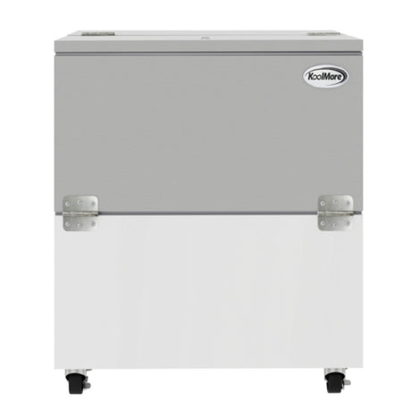 Koolmore KM-MC34-HDC Milk Cooler 8-crate Capacity (13" Dia. X 11"H) 34"W