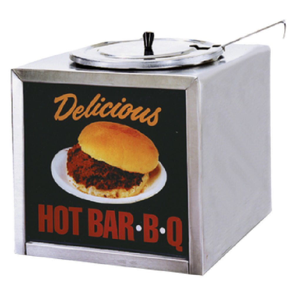 Gold Medal 2196 Barbecue Warmer No Lighted Sign Dipper Style