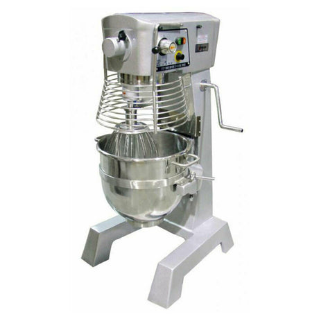 Omcan 17836 (MX-CN-0030-T) Planetary Mixer 30 Qt. Capacity 3 Speed Gear Driven