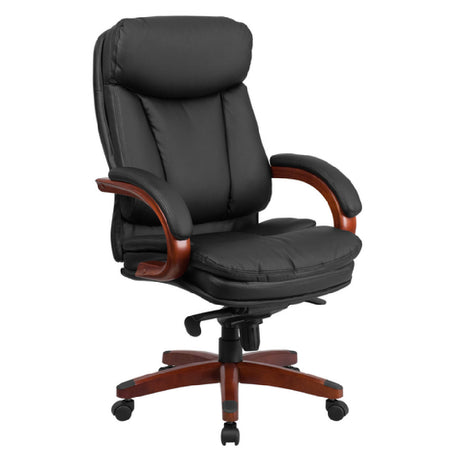 Flash Furniture BT-90171H-S-GG Executive Swivel Office Chair 45-1/2" To 48" Adjustable Height