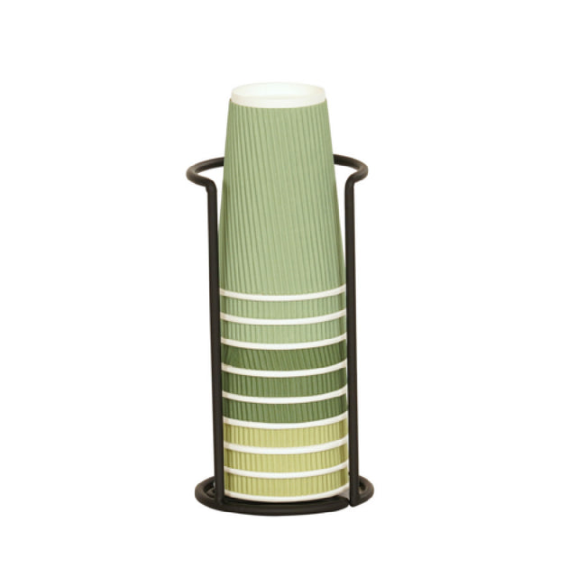 Cal Mil 23806-13 Cup And Lid Holder 4.5"W X 4.5"D X 8.5"H Single