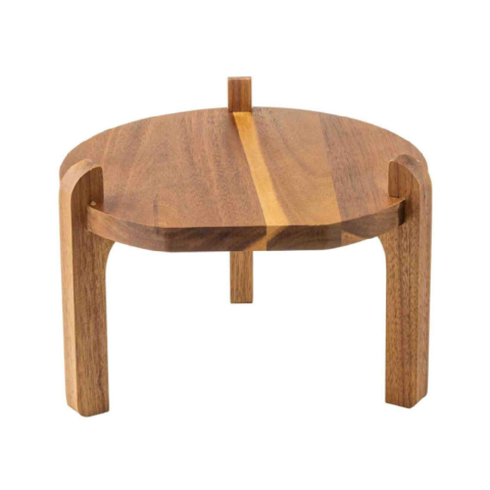 TableCraft Products 13381 - Stand, 11.25" X 11.25" X 8", Acacia Wood