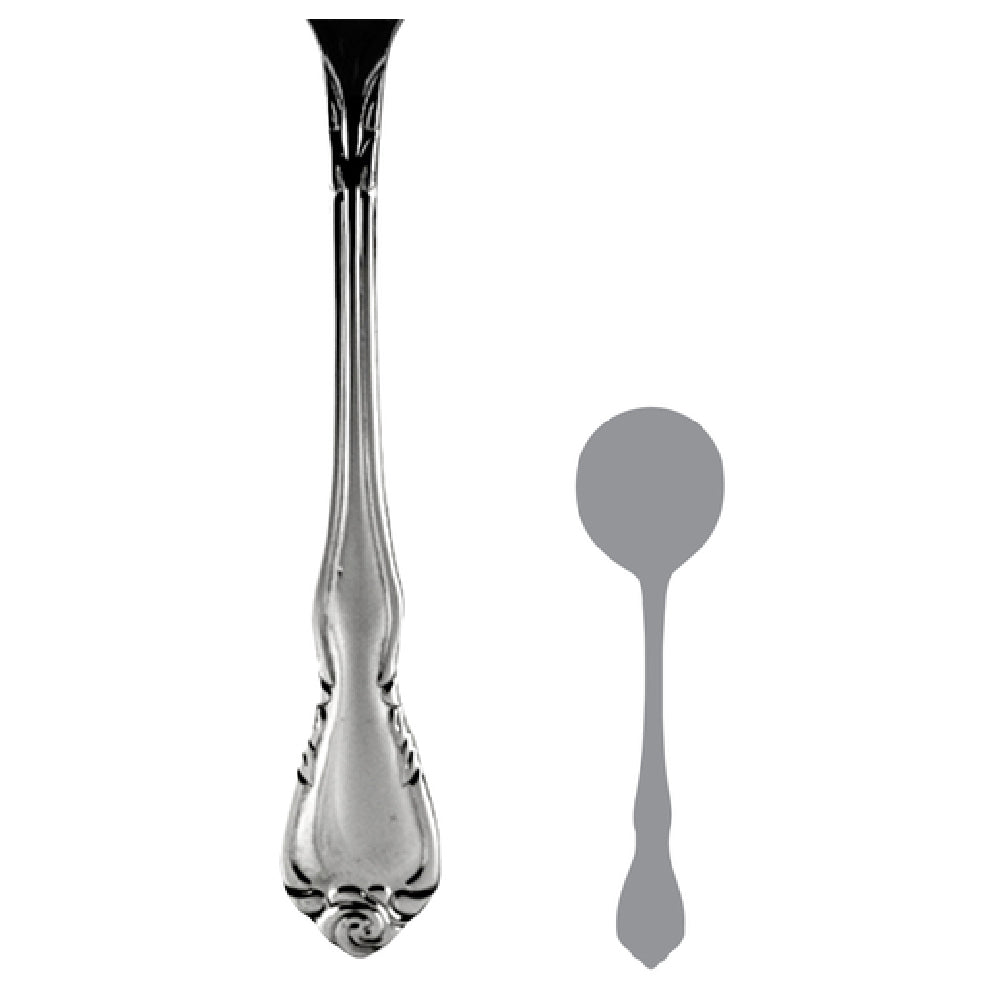 Steelite 5720SX002 Bouillon/Soup Spoon 5-7/8" 18/10 Stainless Steel