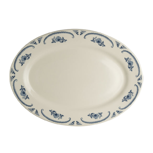 Steelite HL1585035 Platter 15-5/8" X 11-1/8" Narrow Rim