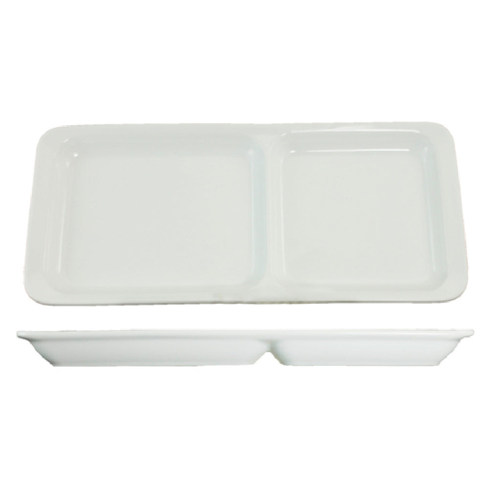 International Tableware FAW-1465 Side & Sandwich Plate 14-1/2" X 6-5/8" Rectangular