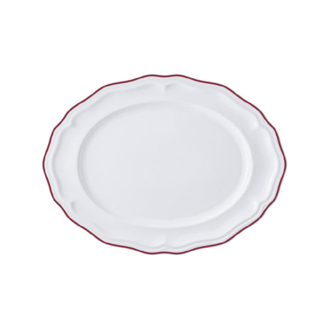 Steelite 62572FP818 Oval Platter 9.0" X 6.75" X 0.875" Adelina