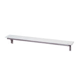 Duke 442-2S-FX Carving Board Stainless Steel Shelf & Poly Board 7" Wide X 1/2" Thick