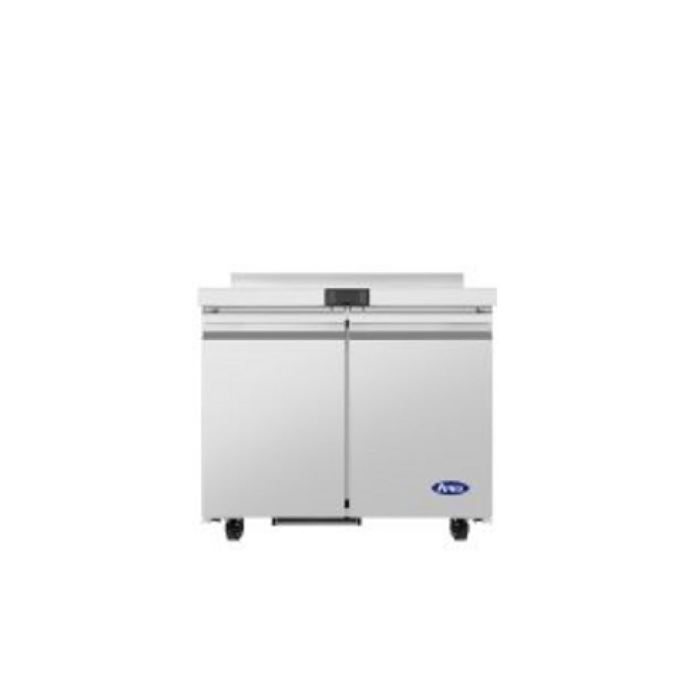 Atosa USA, Inc. AWR36SD - Worktop Refrigerator, 36-3/8"W X 30"D X 38-7/8"H, (2) Doors