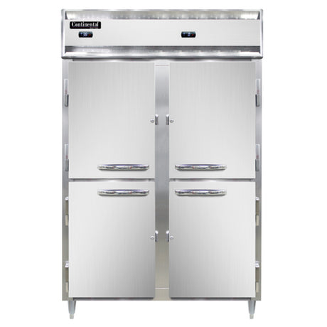 Continental Refrigerator D2RFNHD Designer Line Refrigerator/Freezer Reach-in Two-section