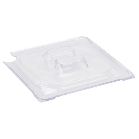 Vollrath 32600 Super Pan® 1/6 GN Flat Slotted Cover Low-temp Polycarbonate Clear Plastic