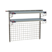 Metro SW-1848S4-45-BASE - SmartWall Life Station Base Kit, Type 304 Stainless Steel Components: (1) Wall Track