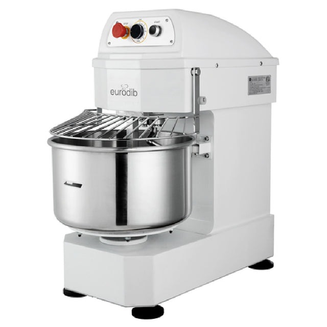 Eurodib LM20TETL Spiral Mixer 20 Qt. Capacity 17.5 Lb. Maximum Kneading Capacity