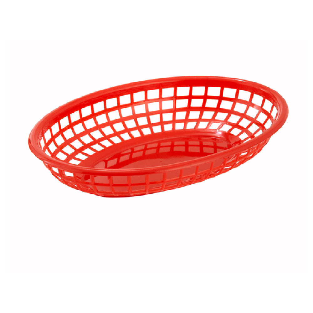 Winco PFB-10R Fast Food Basket 9-1/2" X 5" X 2"H Oval