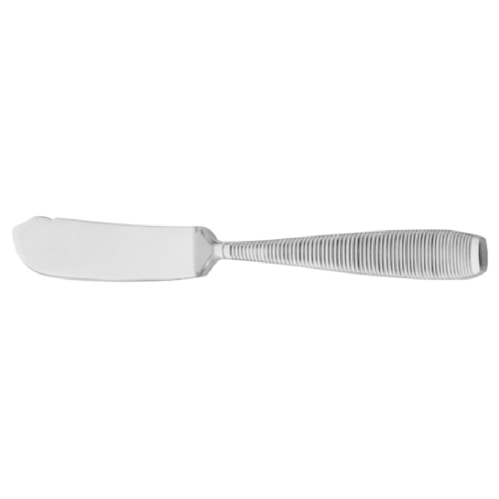 Steelite WLMAS11 Butter Knife 7" Grooved Solid Handle