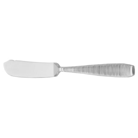 Steelite WLMAS11 Butter Knife 7" Grooved Solid Handle