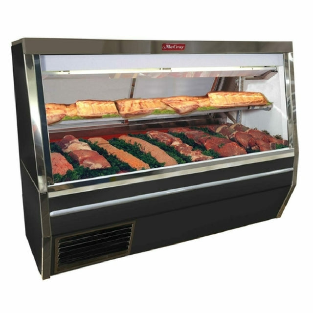 Howard-McCray SC-CMS34N-8-BE-LED Red Meat Service Case Double Duty Stand Alone Design 96"W