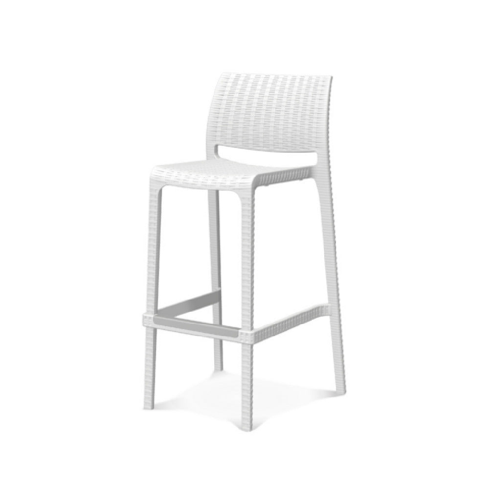 Plantation Prestige Commercial Furniture 2780300-01 Panama Barstool Stackable All Resin