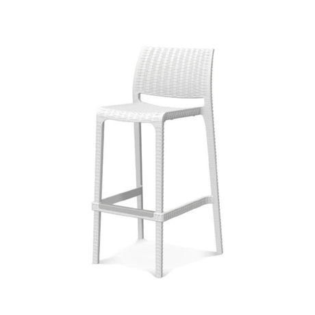 Plantation Prestige Commercial Furniture 2780300-01 Panama Barstool Stackable All Resin