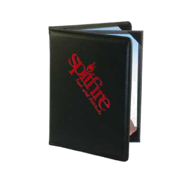 Menu Solutions E180C Menu Cover Holds 8-1/2" X 11" Quad Book With 6 Views