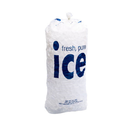 Follett 00138370 Ice Bags 20 Lb 125 Bags Per Wicket