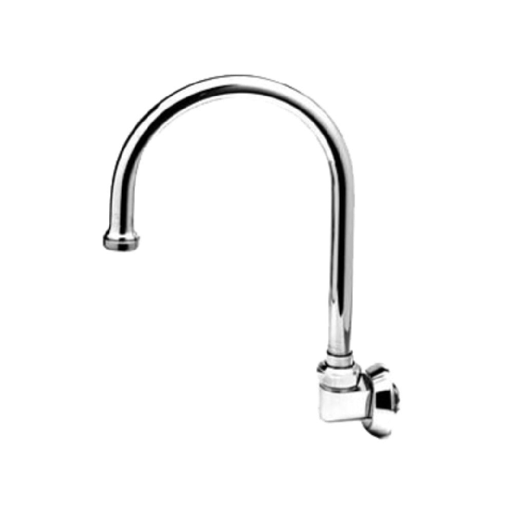 T&S Brass B-0527 Spout Swivel Gooseneck Wall Mounted