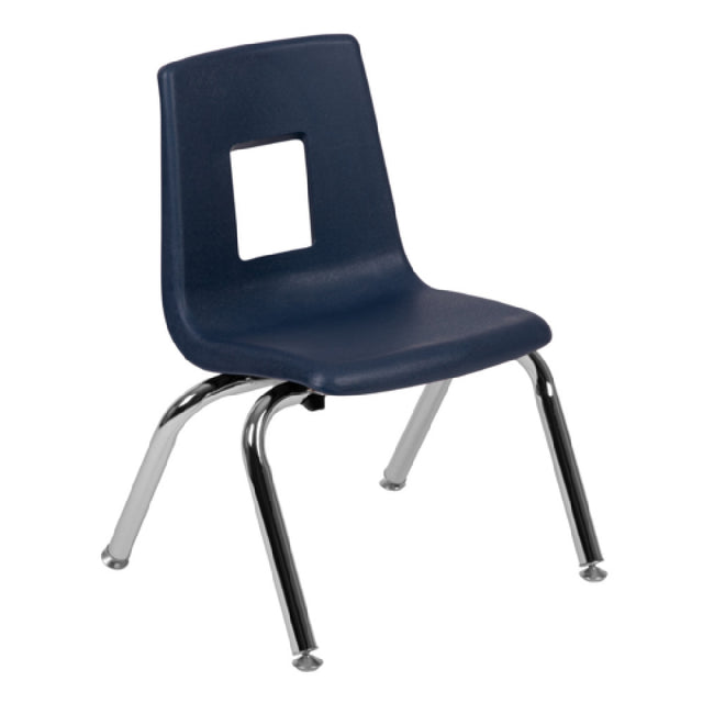 Flash Furniture ADV-SSC-12NAVY Mickey Advantage Stacking School Chair 225 Lb. Weight Capacity