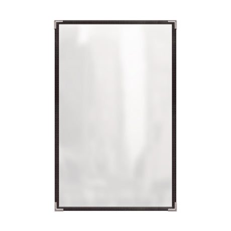 Risch TES 11X17-NYLON Deluxe Sewn Nylon Menu Cover (specify Color) 11" X 17" 1 Page 2 View