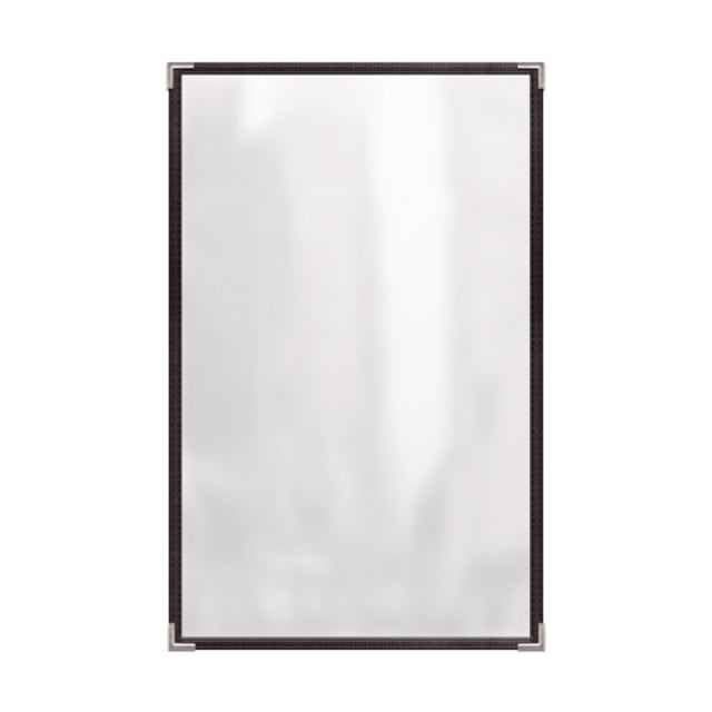 Risch TES 11X17-NYLON Deluxe Sewn Nylon Menu Cover (specify Color) 11" X 17" 1 Page 2 View