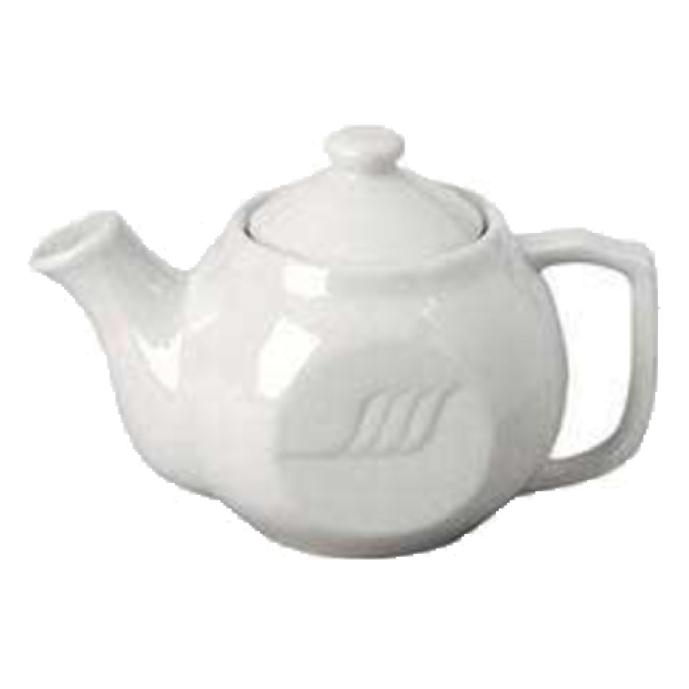 Vertex China SAU-TP-B Teapot 15 Oz. With Lid And Handle