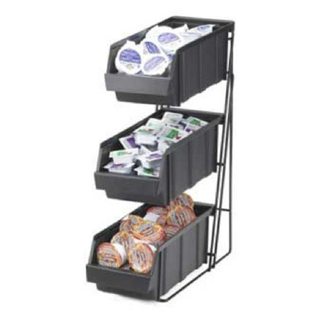 Cal Mil 841 Condiment Caddy 14"W X 9"D X 7"H 3-tier