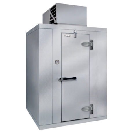 Kolpak PX8-1006-CT Polar-Pak Indoor Walk-In Cooler With Top-mounted Self-contained Refrigeration. Nominal 9' 8" X 5' 10" X 8' 6.25" Floorless