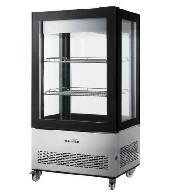 Omcan 44472 (RS-CN-0350) Refrigerated Display Case Floor Model 33.46"W X 25.6"D X 59"H