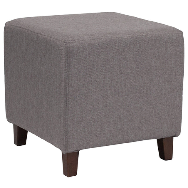 Flash Furniture QY-S09-LGY-GG Ascalon Ottoman/Pouf 16-1/2"W X 16-1/2"D X 16"H