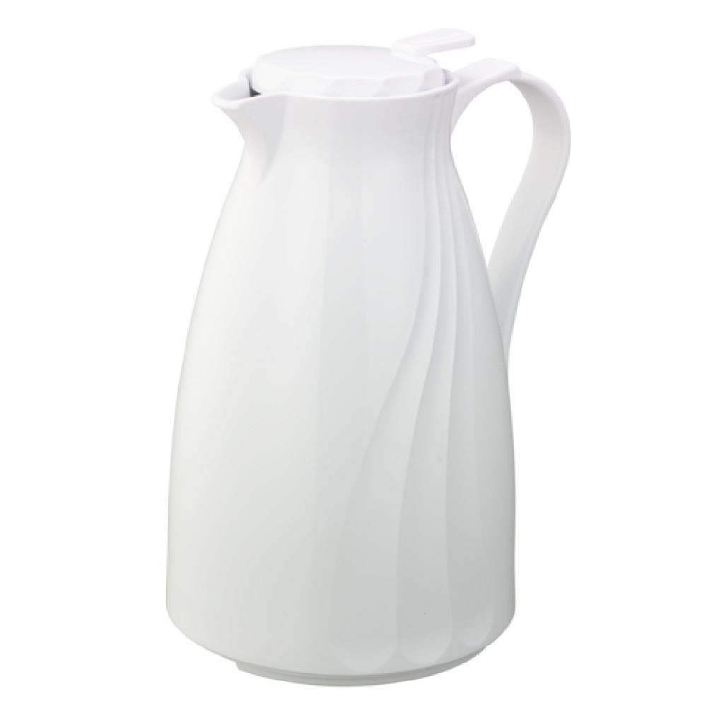 Service Ideas TNSPB2WH Service Ideas Twist 'N' Serv™ Carafe Server Push Botton Lid