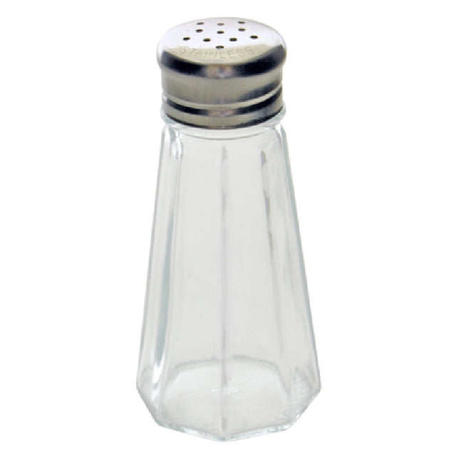 Thunder Group GLTWSS003 Shaker 3 Oz. Capacity Paneled Glass Base