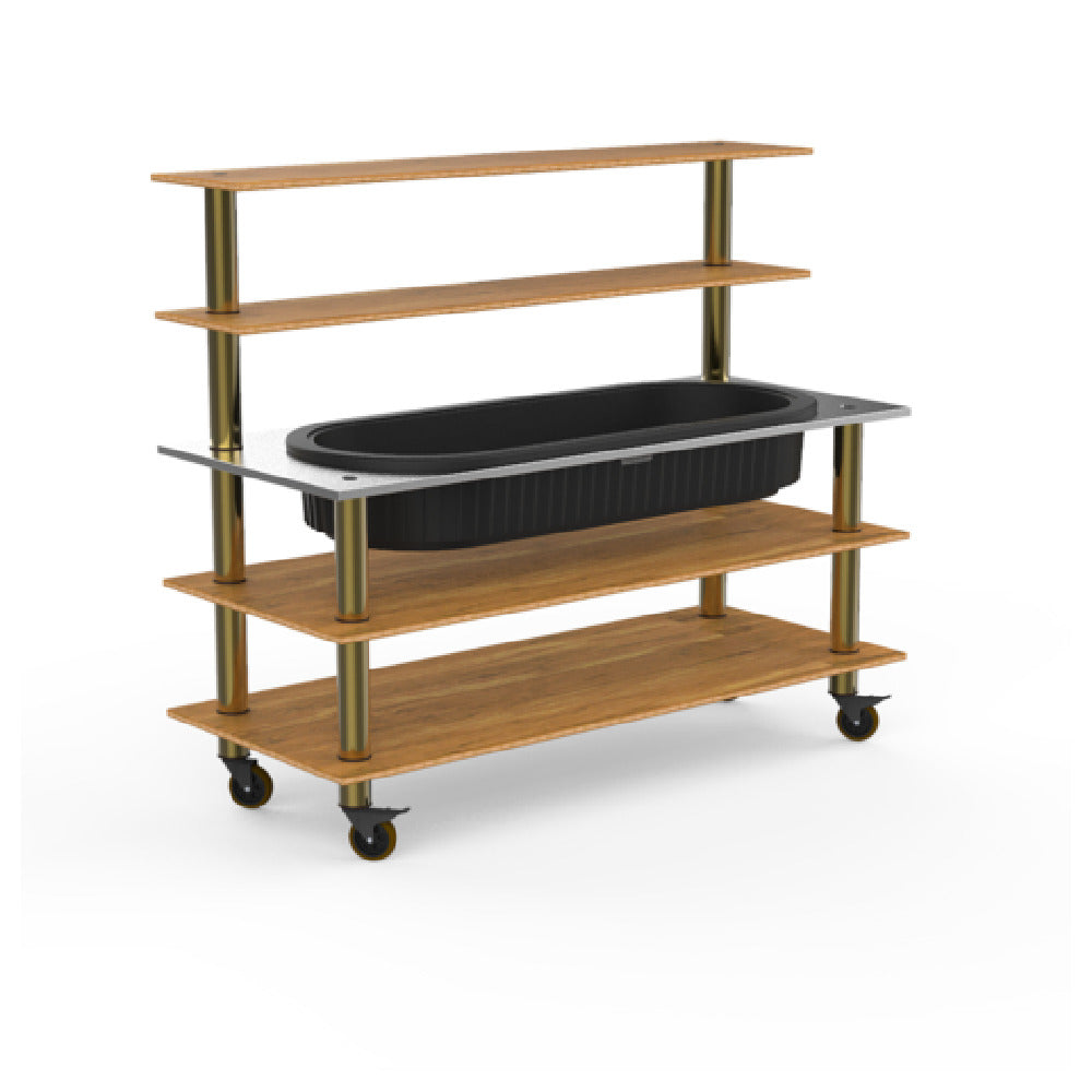 Steelite MGCMLC01BBXW - Pro Back Bar Station, 71.0" X 29.5" X 60.0", Modular