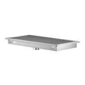 Koolmore KM-FTG-1896 KoolMore Commercial Floor Trough Drain 96"W X 18"D 4"dia. Drain Connections