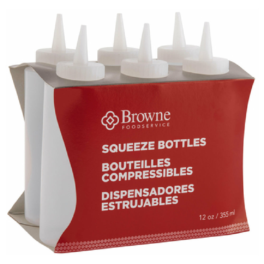 Browne Foodservice 57801200 Squeeze Bottle 12 Oz. Dressing