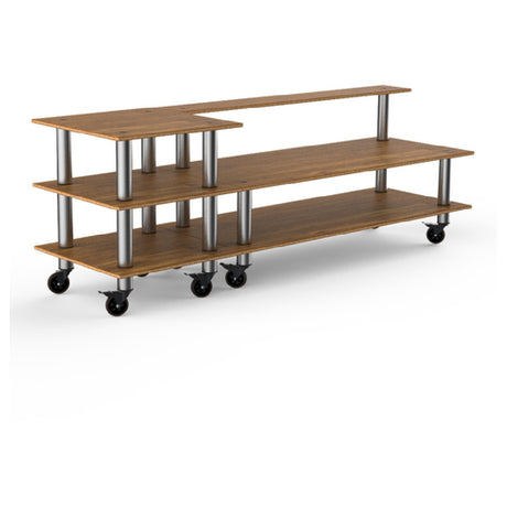 Steelite MGCMLB15BSXW Mogogo Buffet Solutions Modular Kids Station 3-tier 100" X 29-1/2" X 35"H