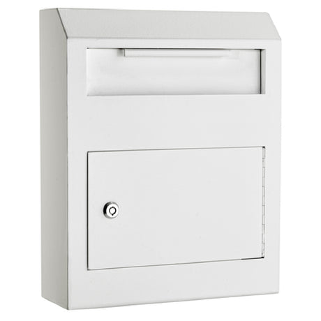 Alpine Industries ADI631-07-WHI Secured Drop Box Heavy Duty Wall Mount