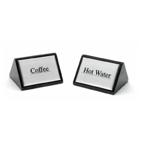 Hubert 75784 - Beverage Sign, "Decaf", 3" X 1-3/4"H