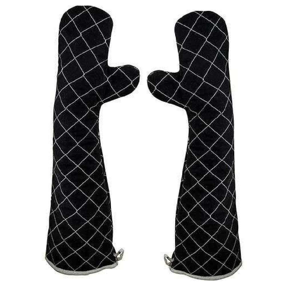 Franklin Machine Products 133-1825 Oven Mitt Black Cotton