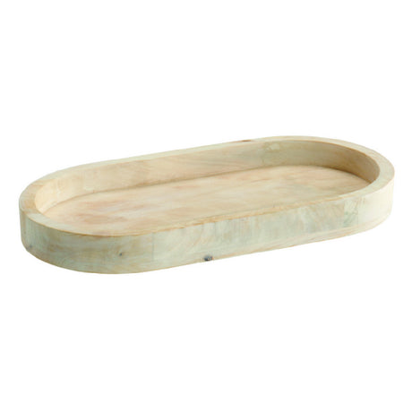 Hubert 45676 - Expressly Hubert® Holder, 7"W X 2"H, Mango Wood